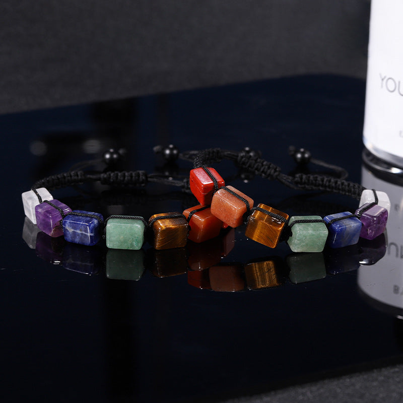 7 Chakra Balance Stones Bracelet