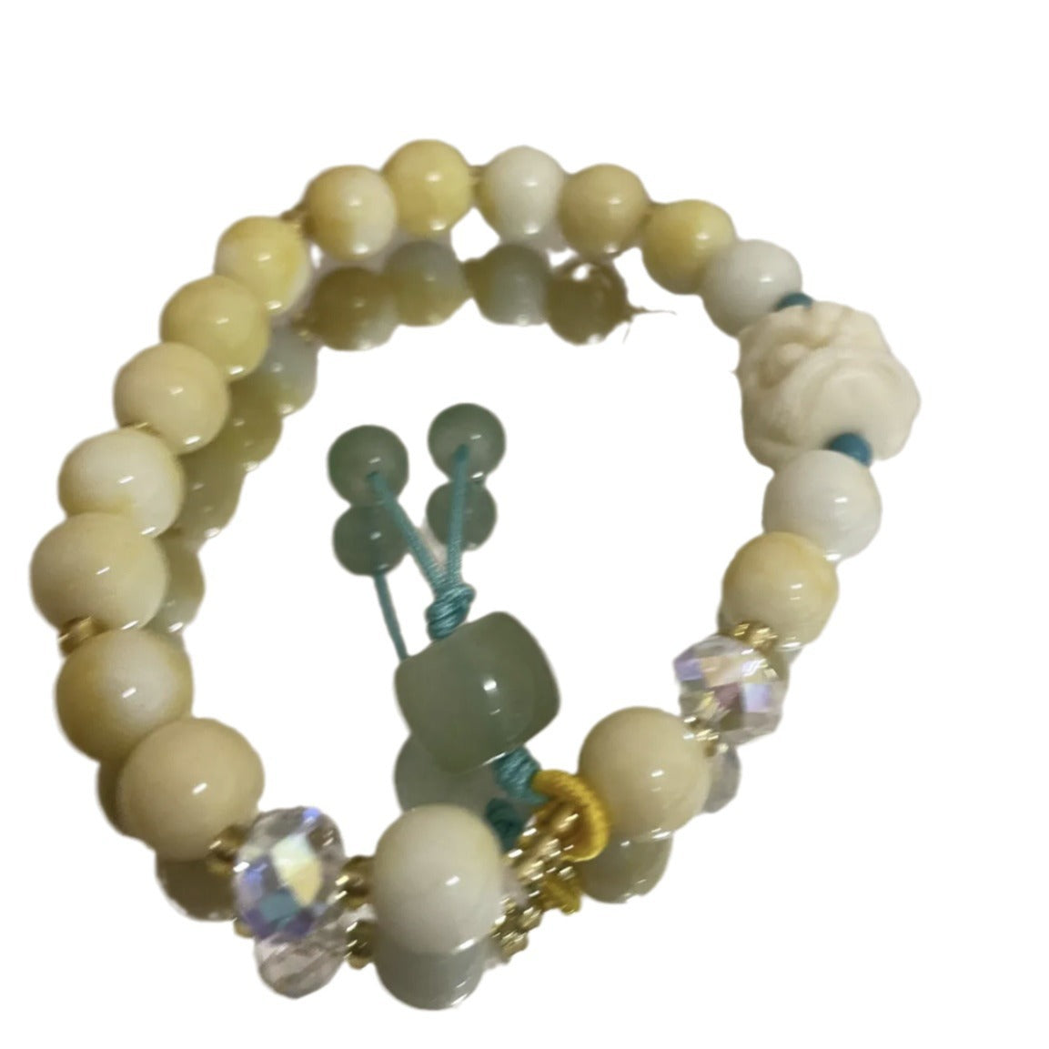 Antique Beaded Bracelet High-Grade Natural Stone Dopamine Bracelet