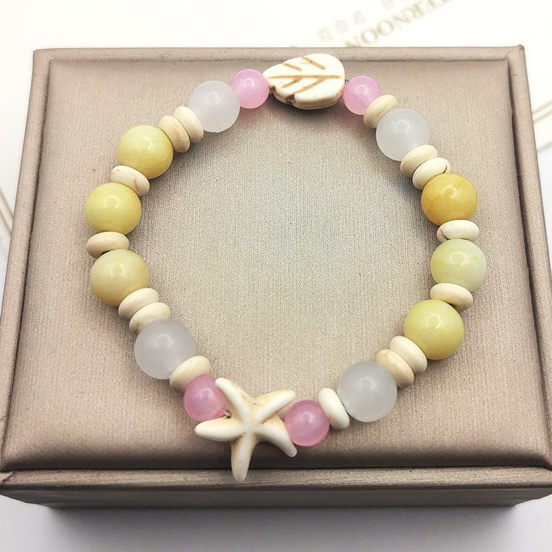 Antique Beaded Bracelet High-Grade Natural Stone Dopamine Bracelet