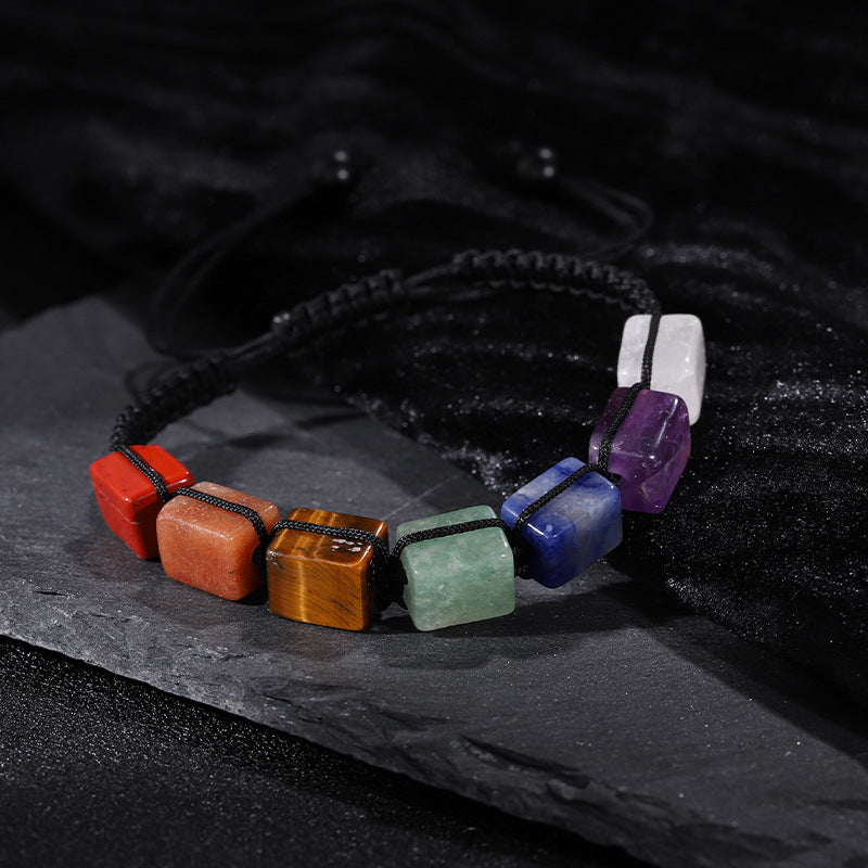 7 Chakra Balance Stones Bracelet