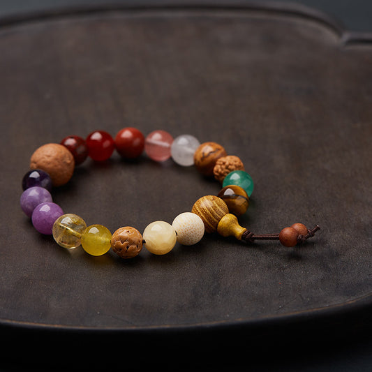 18-Seed Bracelet Design Bracelet Natural Gem