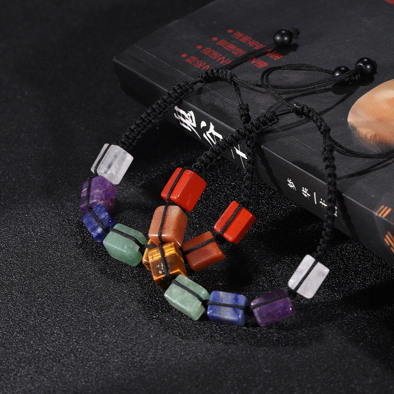 7 Chakra Balance Stones Bracelet